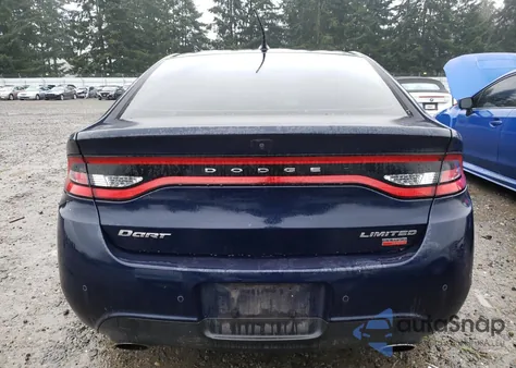 2013 Dodge Dart Limited from USA, damaged, VIN 1C3CDFCH3DD182530